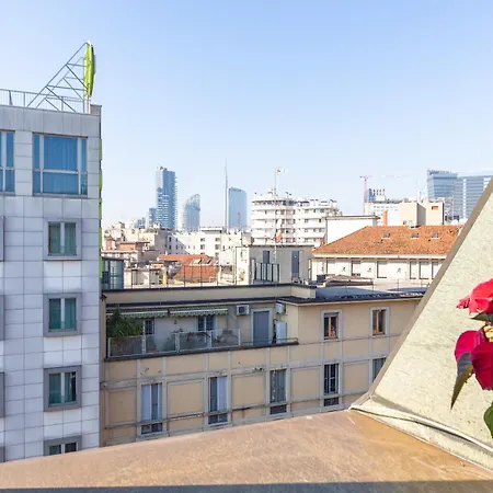 Repubblica-stazione Big House Skyline View 4 Pax Check In H24 Apartment Milan